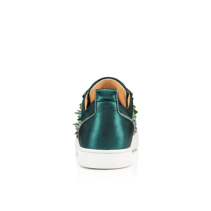 Bajos Christian Louboutin Louis Junior Pik Pik Strass Planos Version Versi Coloured | PNE-517326