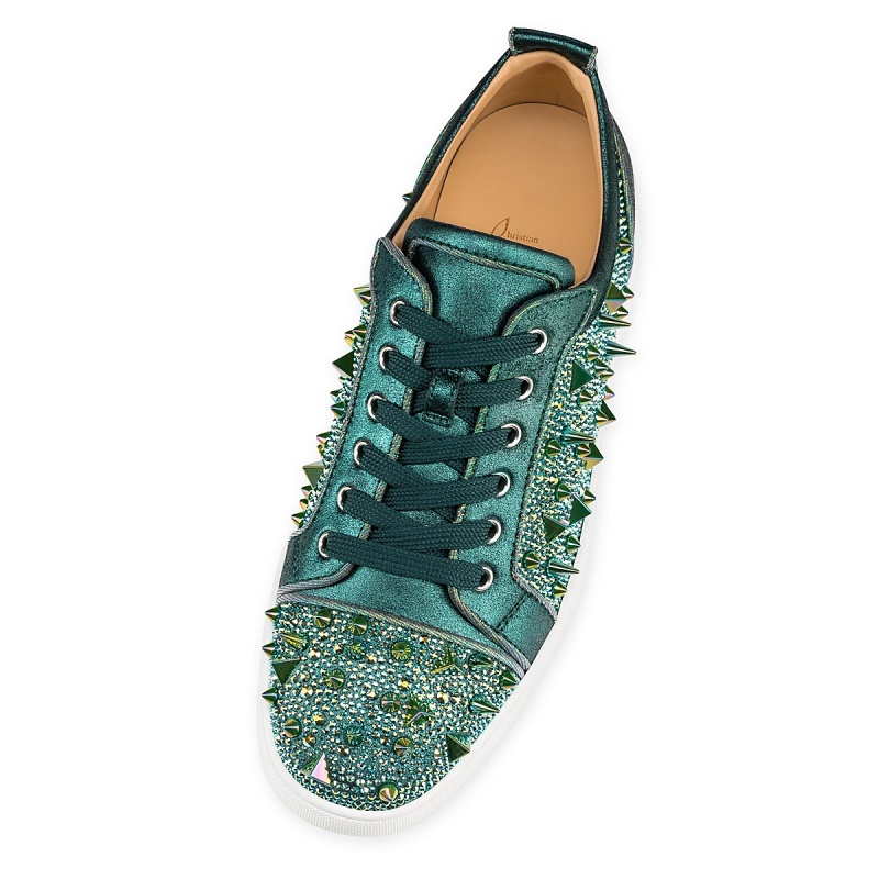 Bajos Christian Louboutin Louis Junior Pik Pik Strass Planos Version Versi Coloured | PNE-517326