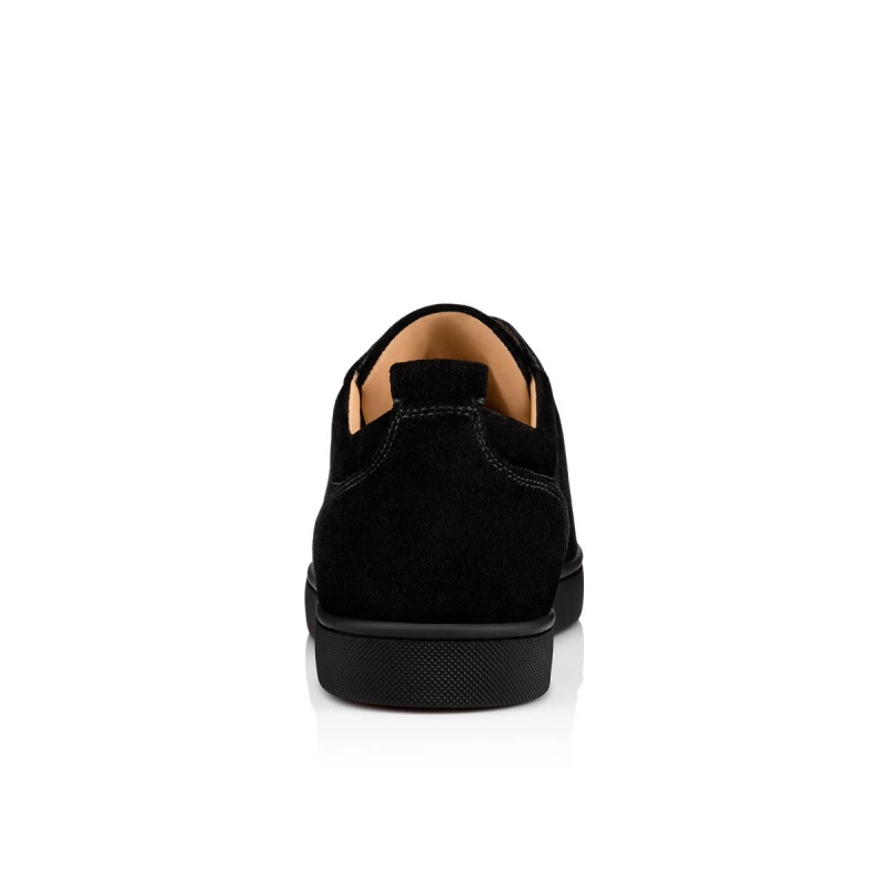 Bajos Christian Louboutin Louis Junior Spikes Negros Negros | FGL-183754