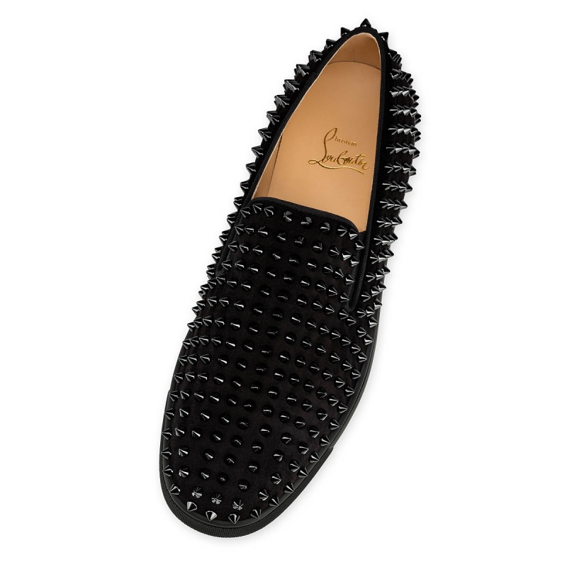 Bajos Christian Louboutin Roller-boat Negros Negros | YFV-134025