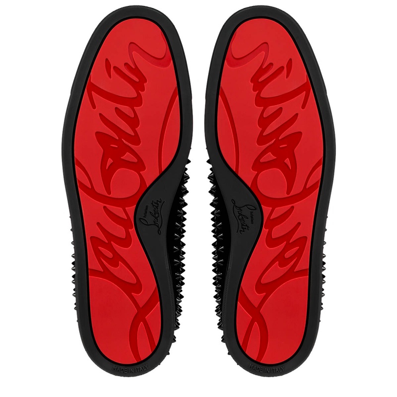 Bajos Christian Louboutin Roller-boat Negros Negros | YFV-134025