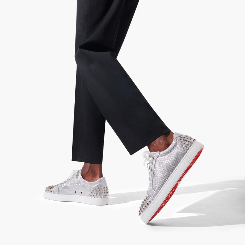 Bajos Christian Louboutin Seavaste 2 Orlato Plateados | AMK-317498