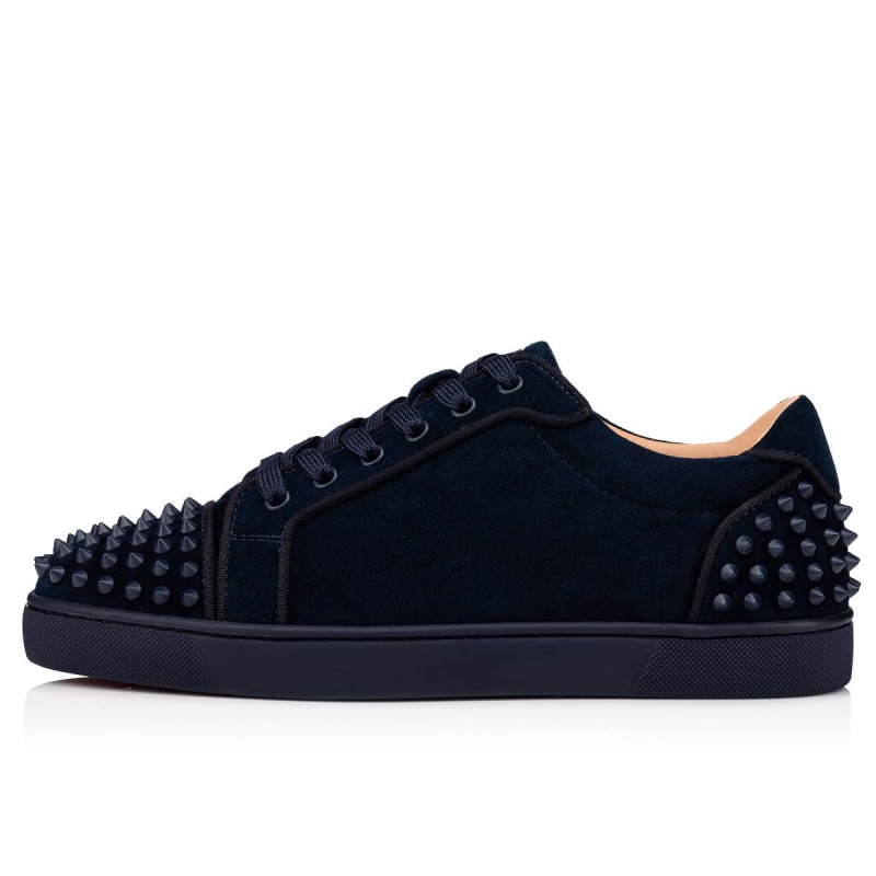 Bajos Christian Louboutin Seavaste 2 Orlato Marine / Marine Mat | EVN-936582