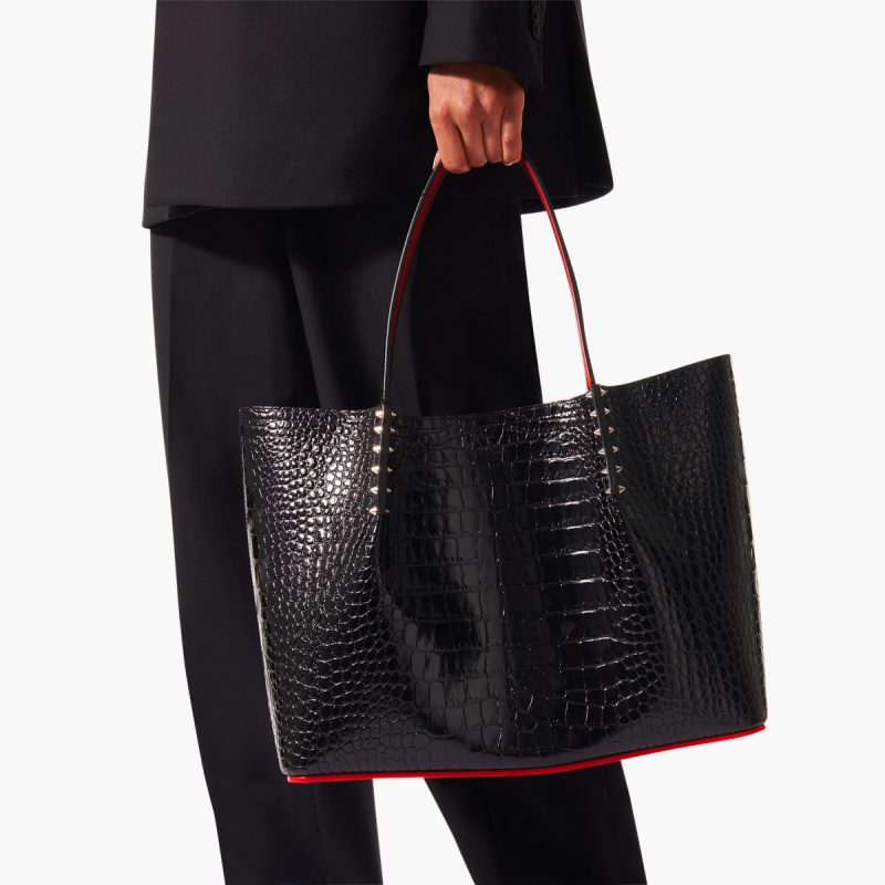 Bolsas Christian Louboutin Cabarock Large Negros | JUD-539618