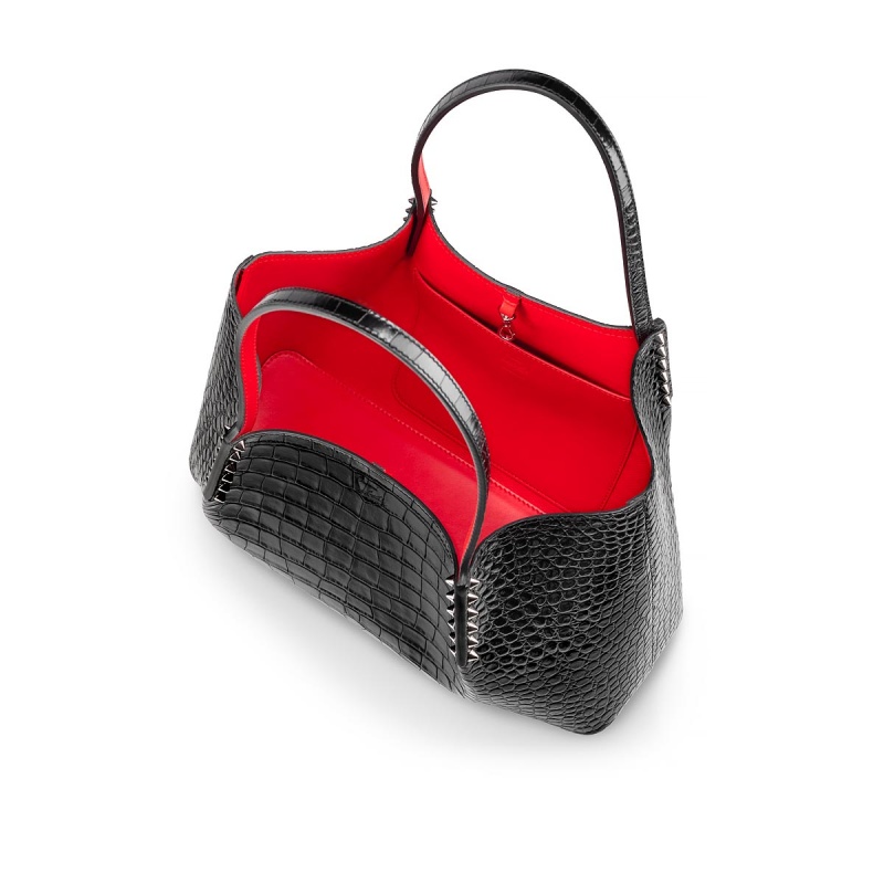 Bolsas Christian Louboutin Cabarock Small Negros | KQW-435987