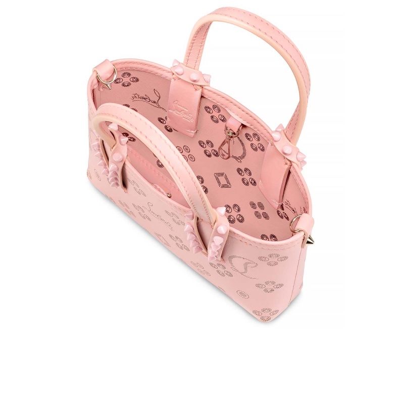 Bolsas Christian Louboutin Cabata E/W Nano Rosy / Rosy | YKD-560348