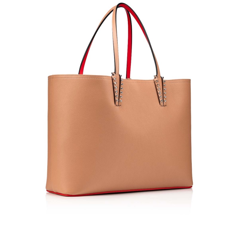 Bolsas Christian Louboutin Cabata Large Nude / Nude | SKC-704356