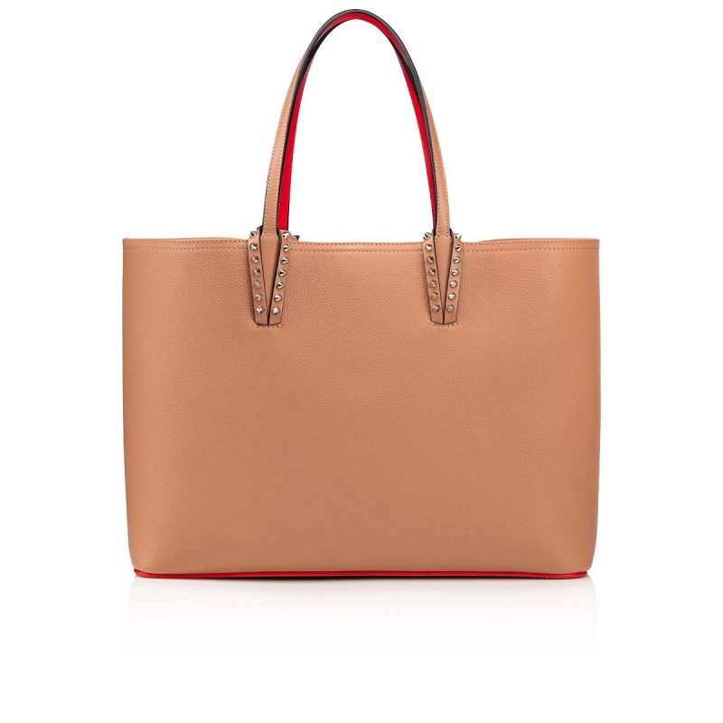 Bolsas Christian Louboutin Cabata Large Nude / Nude | SKC-704356