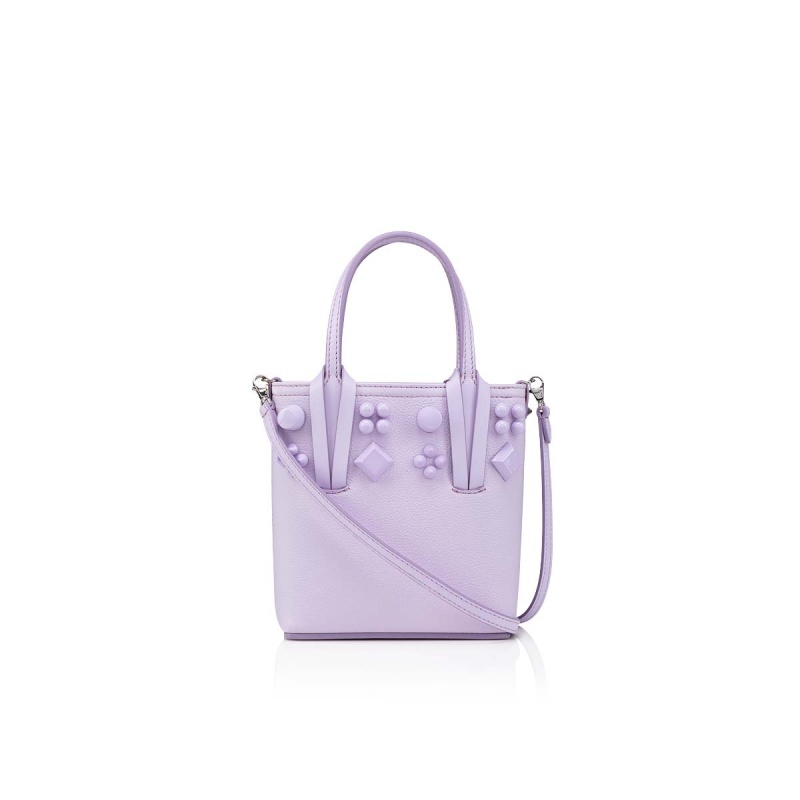 Bolsas Christian Louboutin Cabata N/S Mini Lilac Smoke / Lilac Smoke | INK-273589