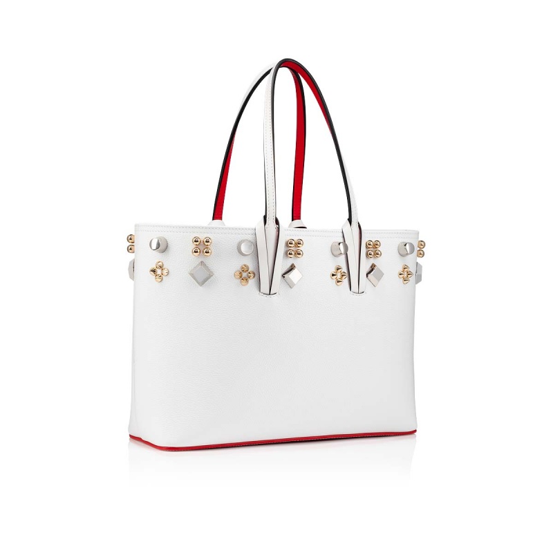 Bolsas Christian Louboutin Cabata Small Bianco / Multi | MLK-724095