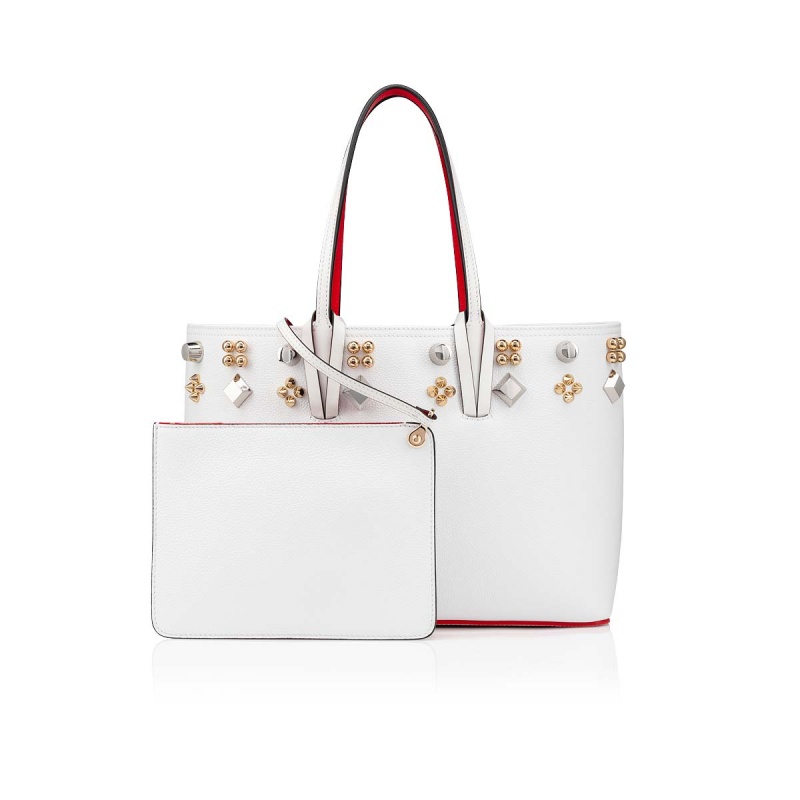 Bolsas Christian Louboutin Cabata Small Bianco / Multi | MLK-724095