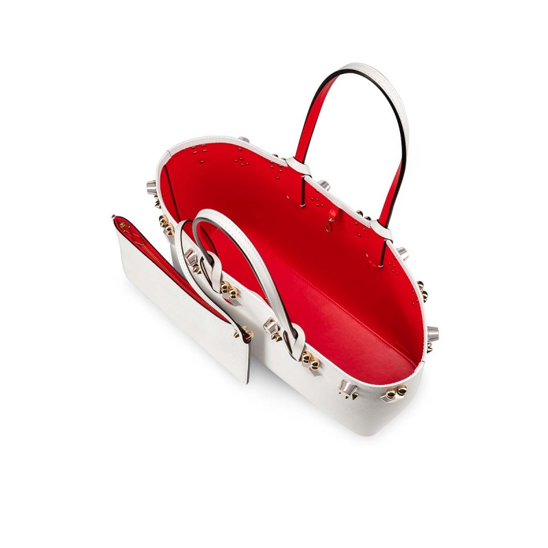 Bolsas Christian Louboutin Cabata Small Bianco / Multi | MLK-724095
