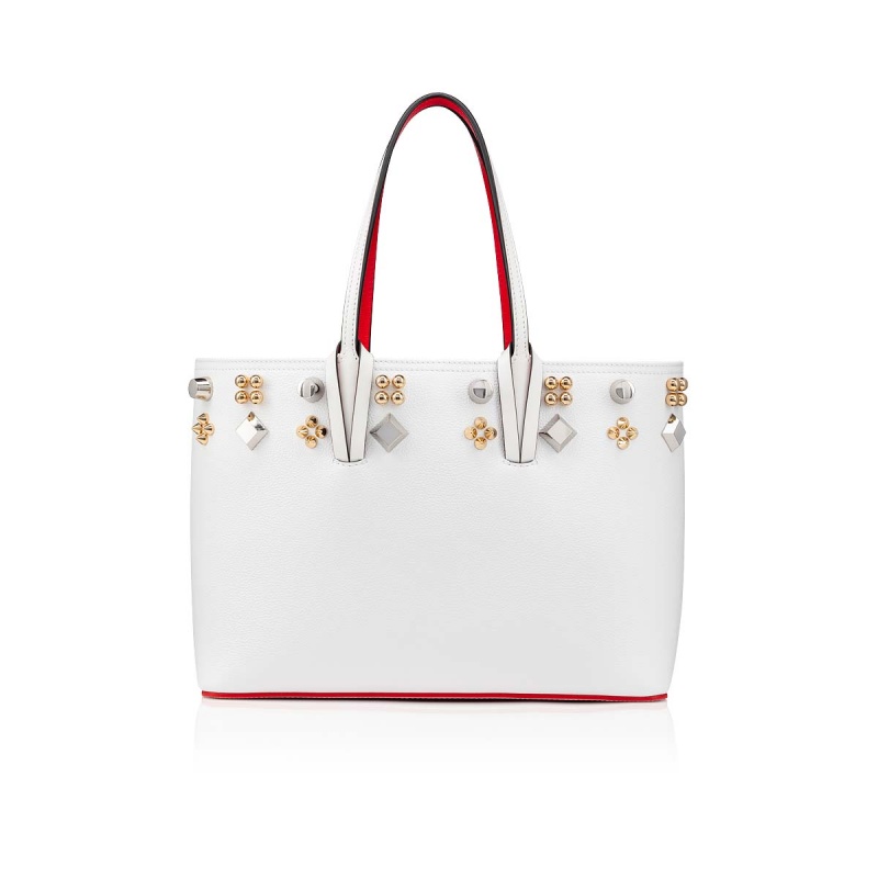 Bolsas Christian Louboutin Cabata Small Bianco / Multi | MLK-724095