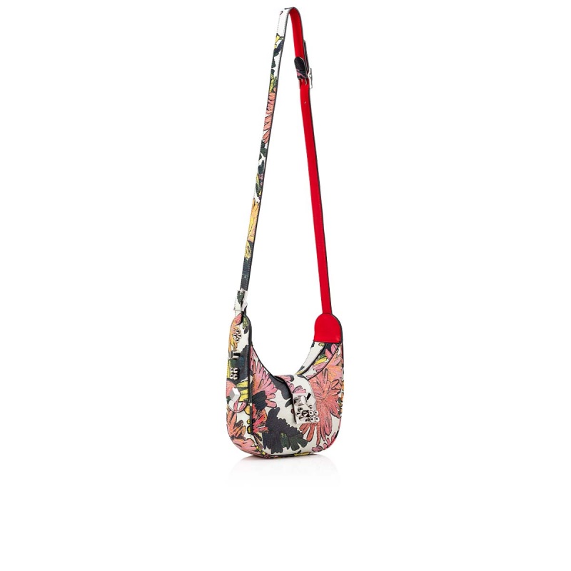 Bolsas Christian Louboutin Carasky Mini Plateados | AOX-537841