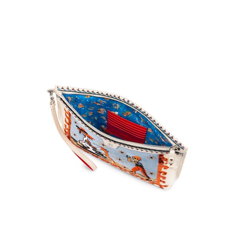 Bolsas Christian Louboutin Citypouch Multi / Biscotto | JMD-392068