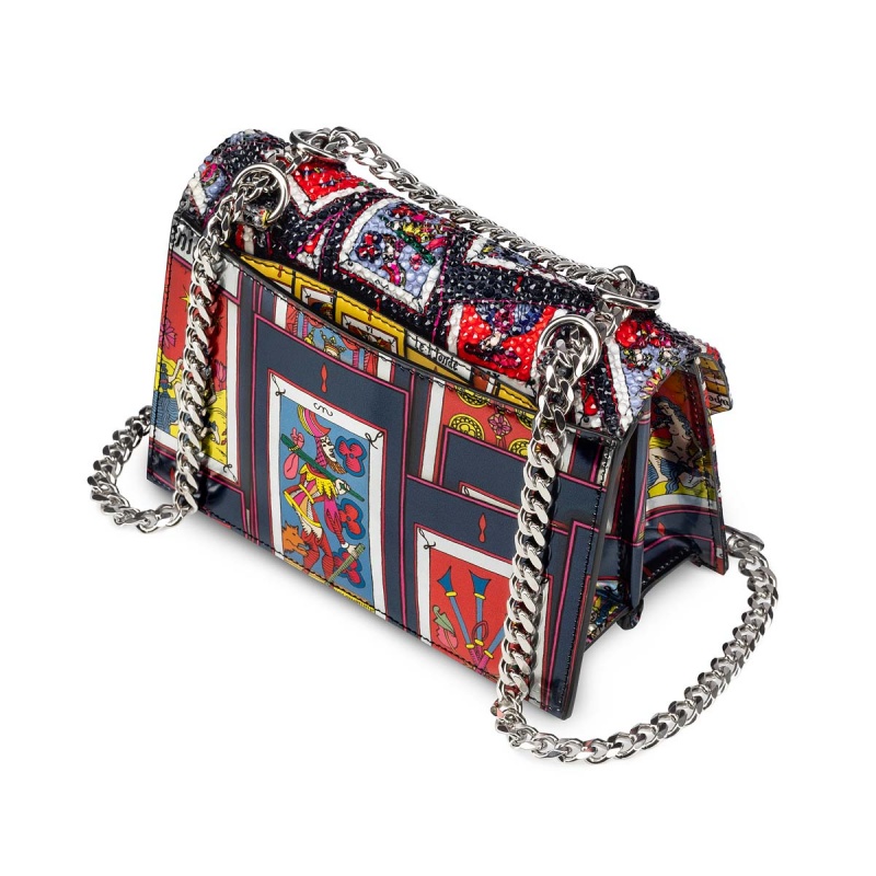 Bolsas Christian Louboutin Elisa Mini Black-multi / Black-multi / Transp | UFH-582743