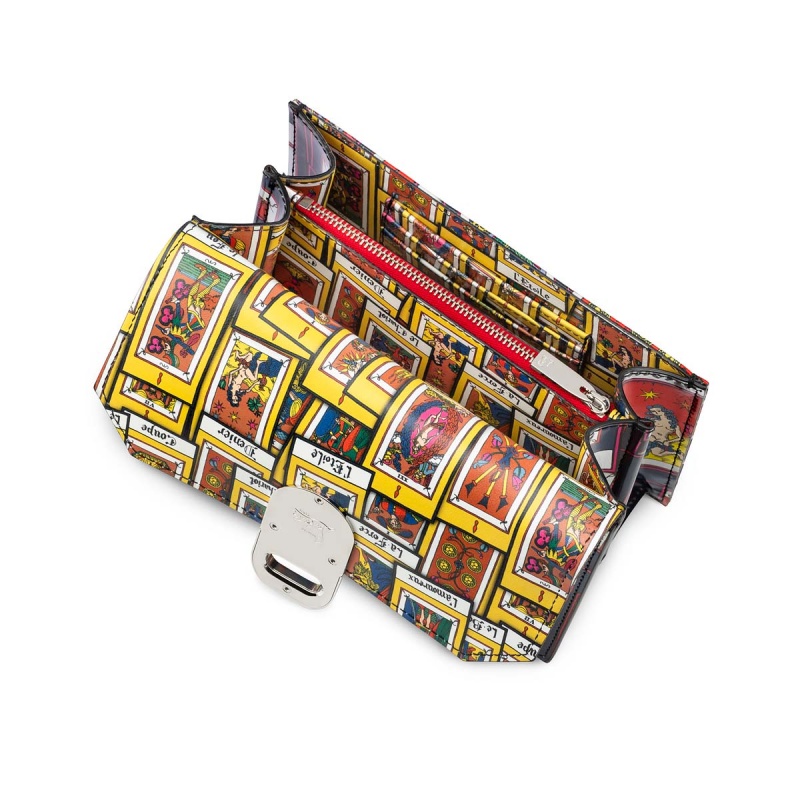 Bolsas Christian Louboutin Elisa Mini Black-multi / Black-multi / Transp | UFH-582743