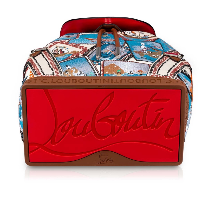 Bolsas Christian Louboutin Explorafunk Multi / Biscotto / Biscotto | DFP-276130
