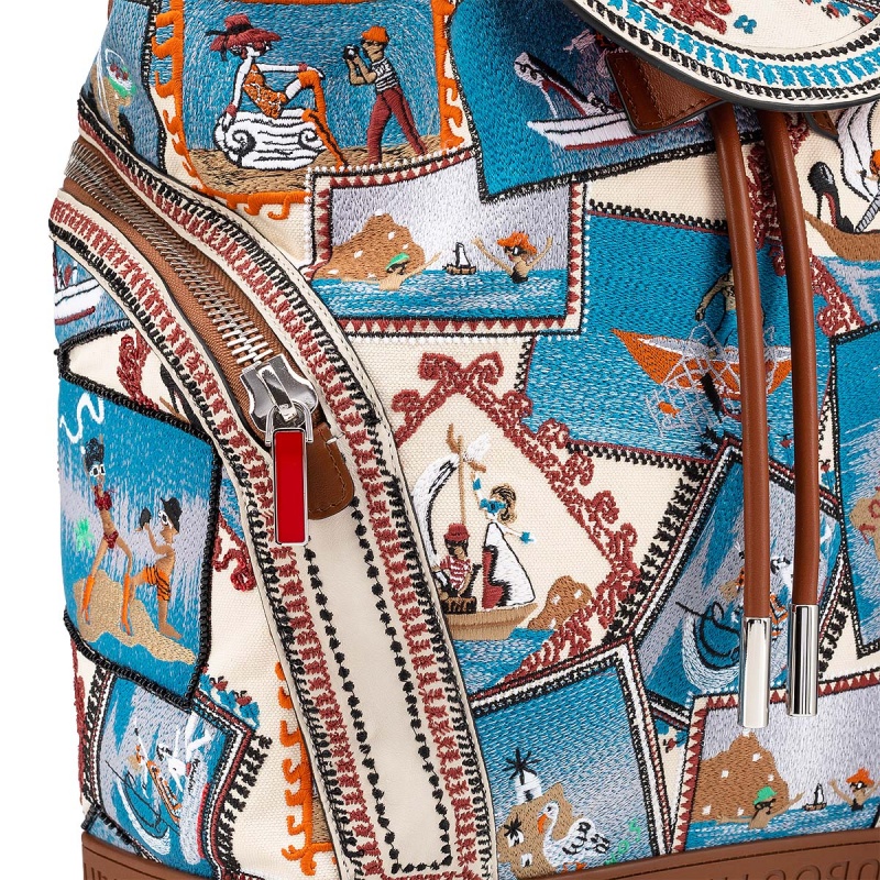 Bolsas Christian Louboutin Explorafunk Multi / Biscotto / Biscotto | DFP-276130