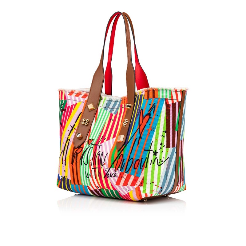 Bolsas Christian Louboutin Frangibus Medium Dorados | JOL-219570
