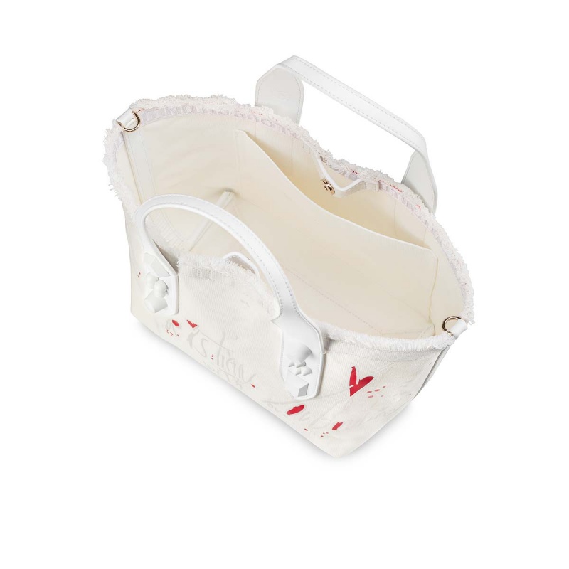 Bolsas Christian Louboutin Frangibus Small Bianco / Bianco / Bianco | YBL-406857