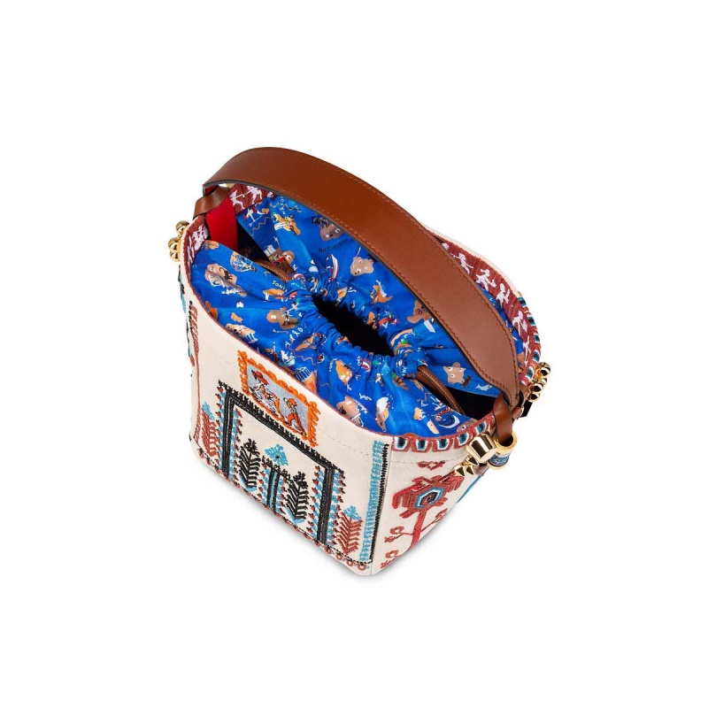 Bolsas Christian Louboutin Greekaba Mini Multi / Biscotto | EFC-384510