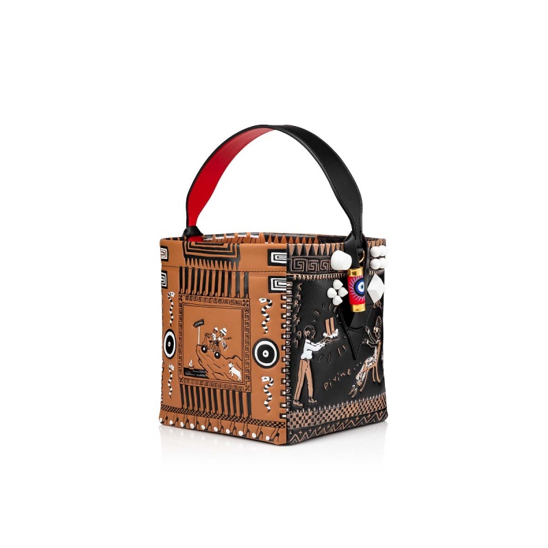 Bolsas Christian Louboutin Greekaba Mini Negros | CNA-347058