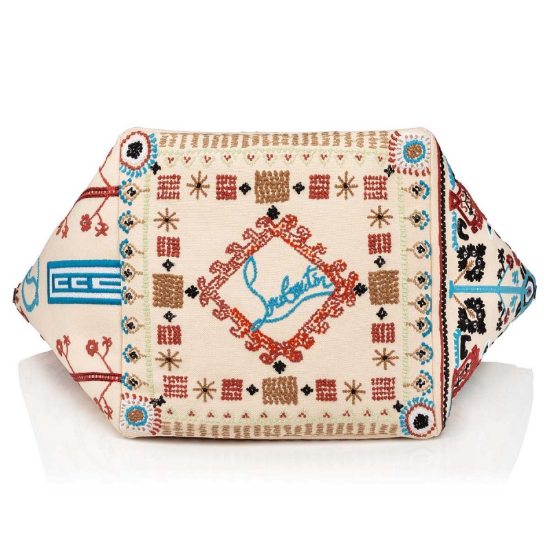 Bolsas Christian Louboutin Greekaba Small Multi / Biscotto | JVK-095463