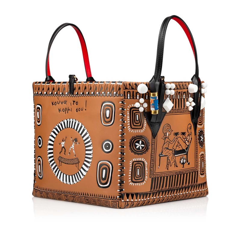 Bolsas Christian Louboutin Greekaba Small Negros | JLE-704835
