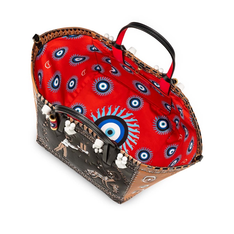 Bolsas Christian Louboutin Greekaba Small Negros | JLE-704835