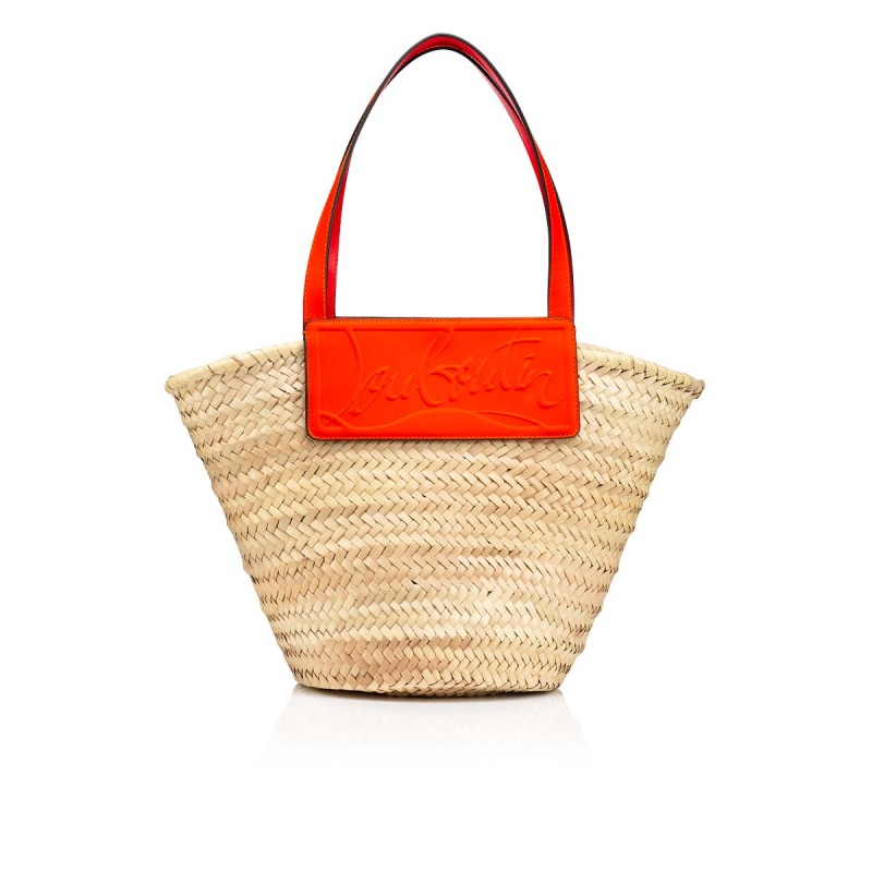 Bolsas Christian Louboutin Loubishore Naturel / Sunrise | HVN-017594