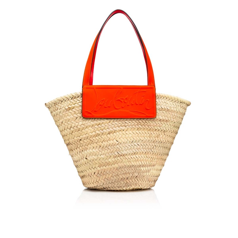 Bolsas Christian Louboutin Loubishore Naturel / Sunrise | HVN-017594