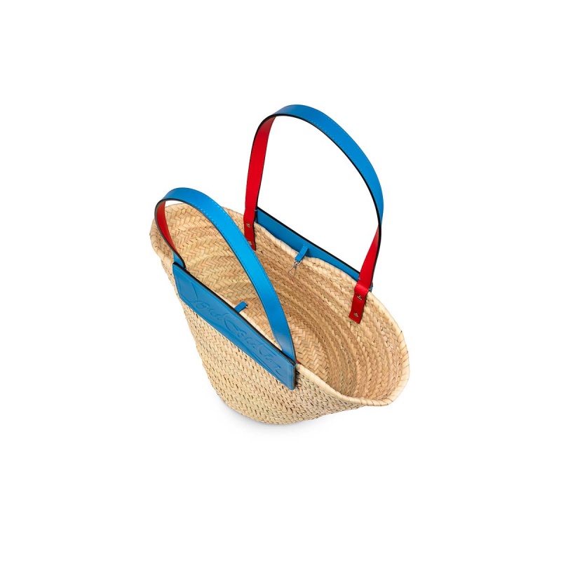 Bolsas Christian Louboutin Loubishore Naturel / Alize | RLA-495128