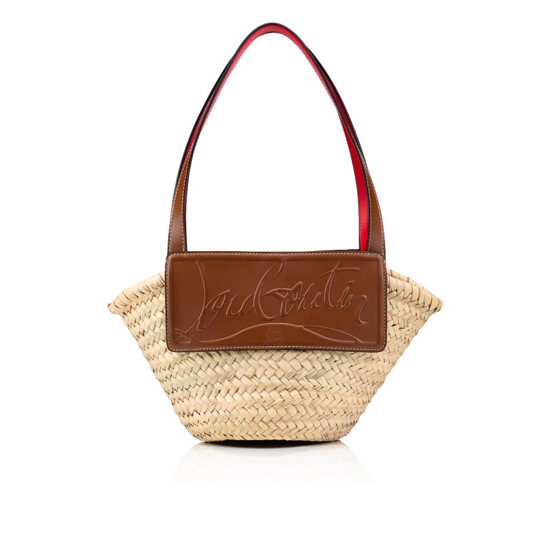 Bolsas Christian Louboutin Loubishore Small Naturel / Nude 5 | LYC-356481