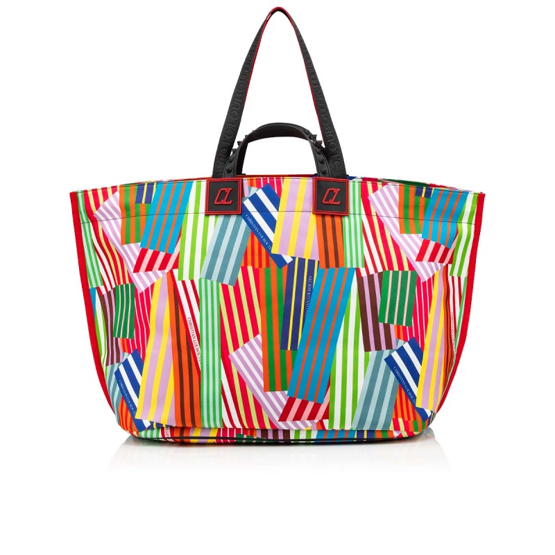 Bolsas Christian Louboutin Loutote Beach Negros | ISA-749850