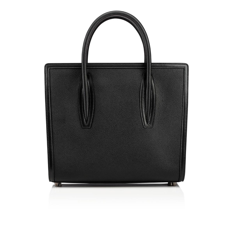 Bolsas Christian Louboutin Paloma Medium Negros Negros Negros | GOL-864913