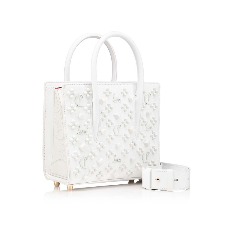 Bolsas Christian Louboutin Paloma Mini Bianco / Bianco / Bianco | TAF-852690