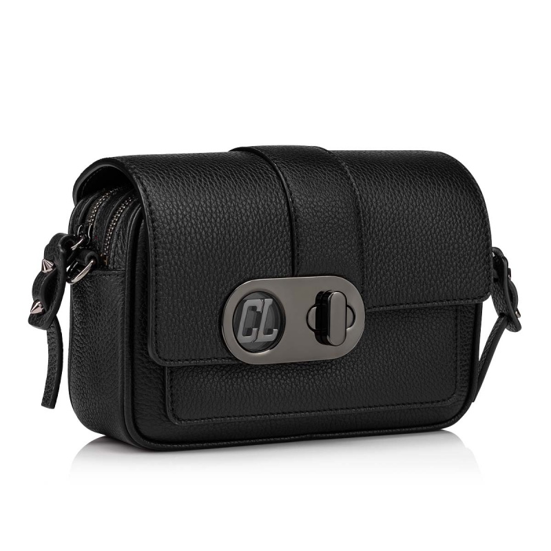 Bolsas Christian Louboutin Santiago Small Negros Negros | MFN-482316
