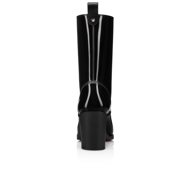 Botas Altas Christian Louboutin Loubirain 70 mm Negros | BSF-125709
