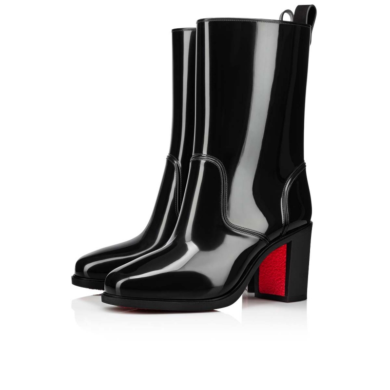Botas Altas Christian Louboutin Loubirain 70 mm Negros | BSF-125709