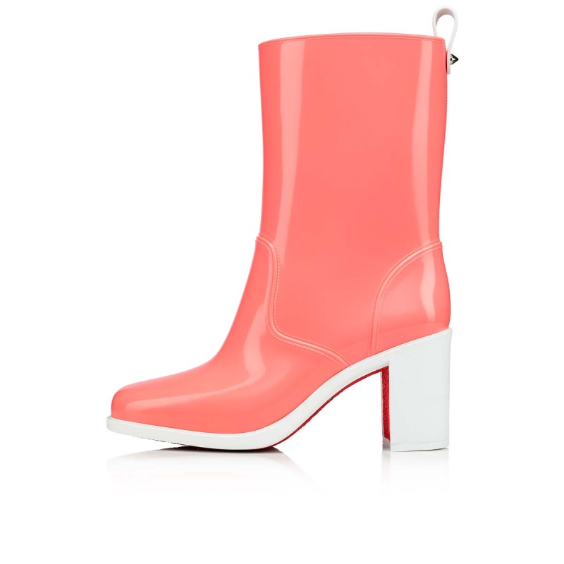 Botas Altas Christian Louboutin Loubirain 70 mm Version Bubble Gum | QJN-653471