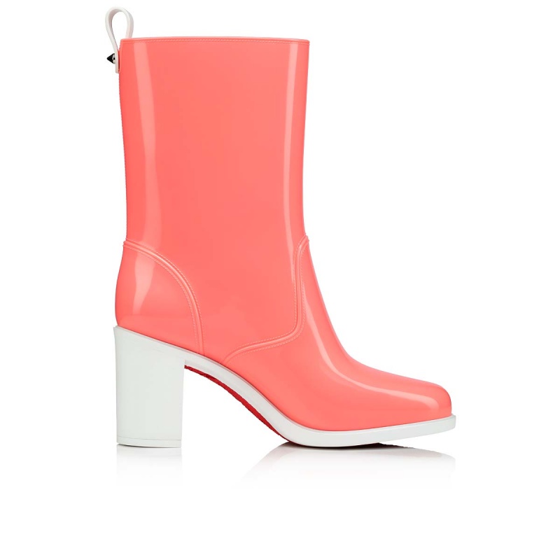 Botas Altas Christian Louboutin Loubirain 70 mm Version Bubble Gum | QJN-653471