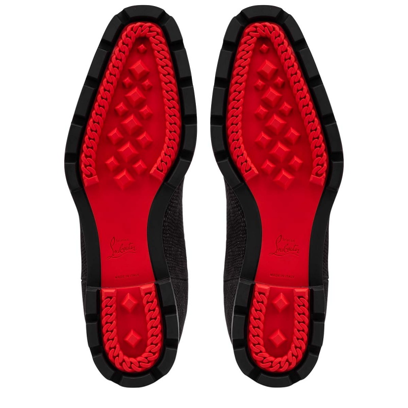 Botas Christian Louboutin Melon Strass Negros | SFL-782569