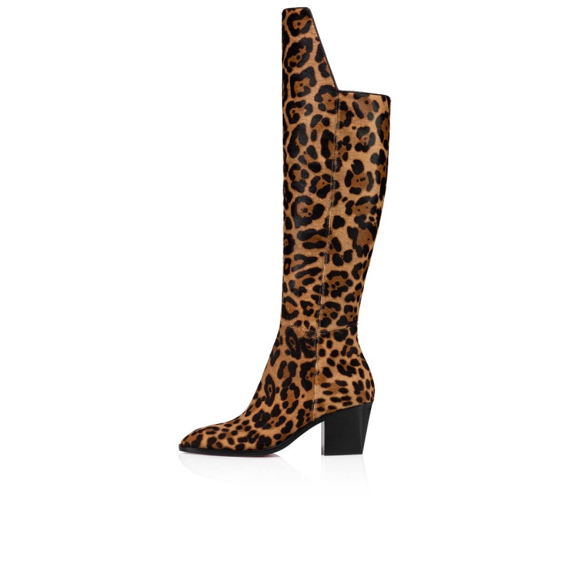Botas Christian Louboutin Morgan 70 mm Marrom | MJB-506219
