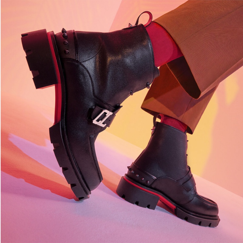 Botas Christian Louboutin Our Georges B Negros | KEX-605798
