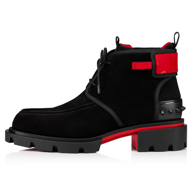 Botas Christian Louboutin Our Georges Ii Negros | OQA-815640