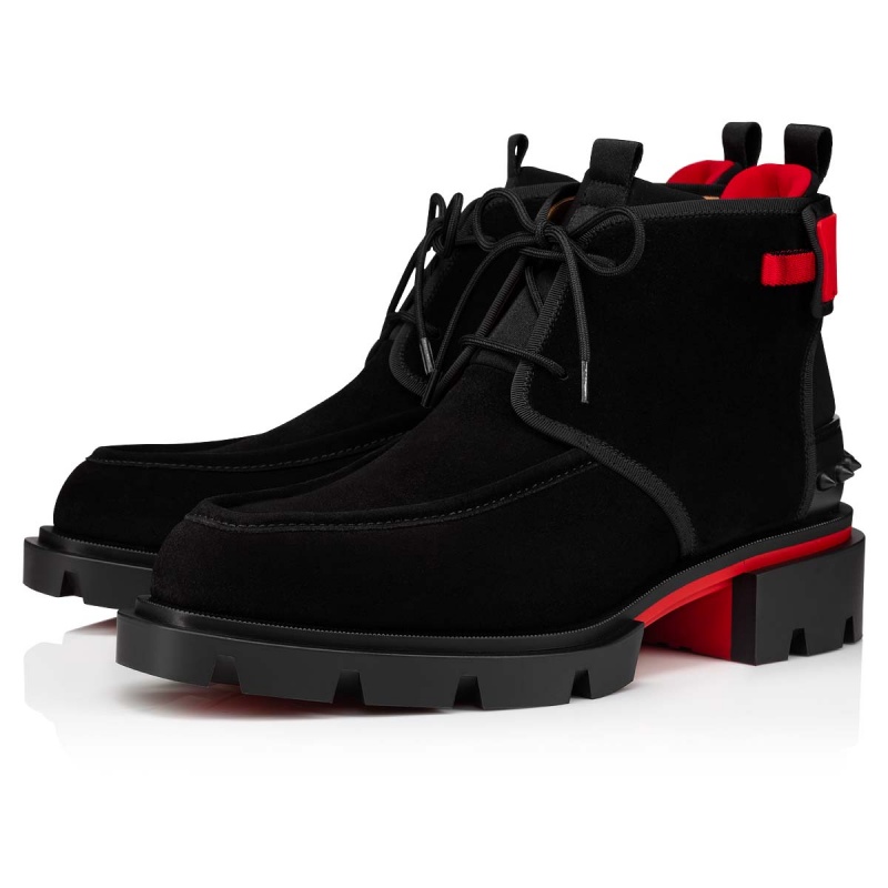 Botas Christian Louboutin Our Georges Ii Negros | OQA-815640