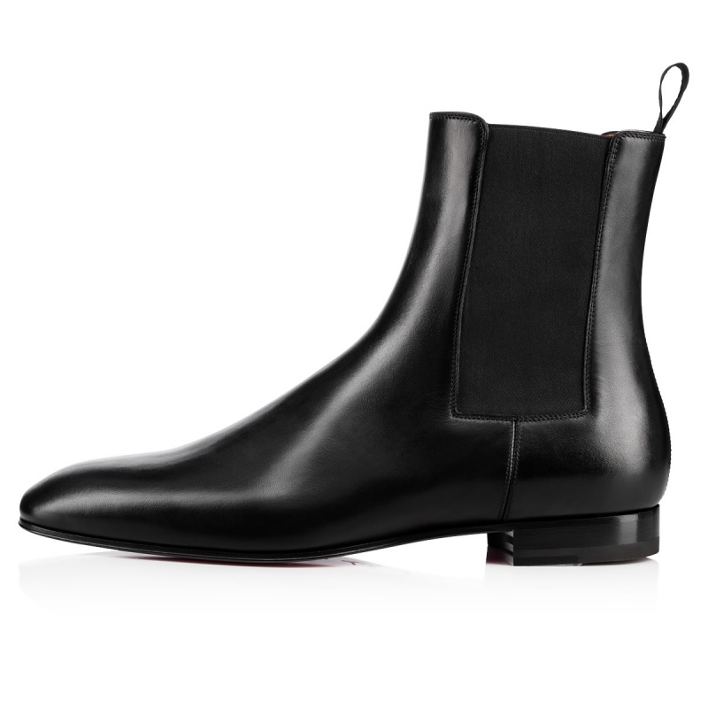 Botas Christian Louboutin Roadie Negros | JQE-619847