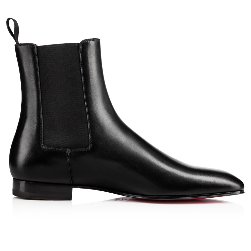 Botas Christian Louboutin Roadie Negros | JQE-619847