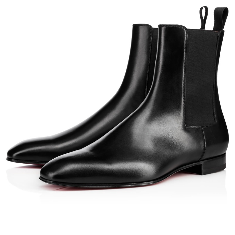 Botas Christian Louboutin Roadie Negros | JQE-619847